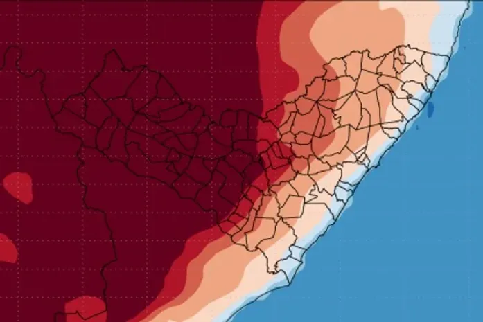 Massa de ar seco reduz umidade e coloca três regiões de AL em estado de atenção