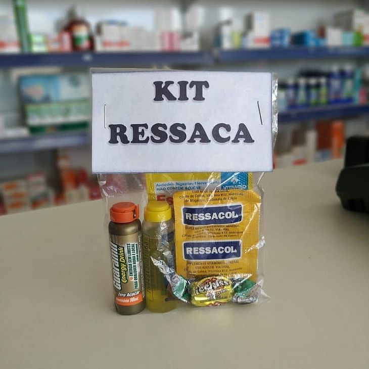 'Kit Ressaca': combinação à venda em farmácias é desaconselhada por farmacêuticos