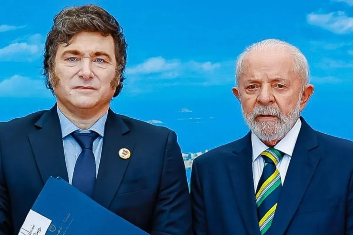 Milei compartilha publicação que diz que Venezuela financiou Lula