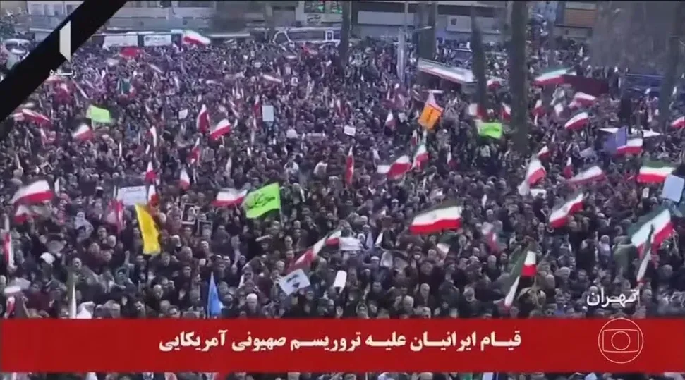 Repressão no Irã pode ter causado até 5 mil mortes, segundo fonte; Khamenei atribui crise a Trump