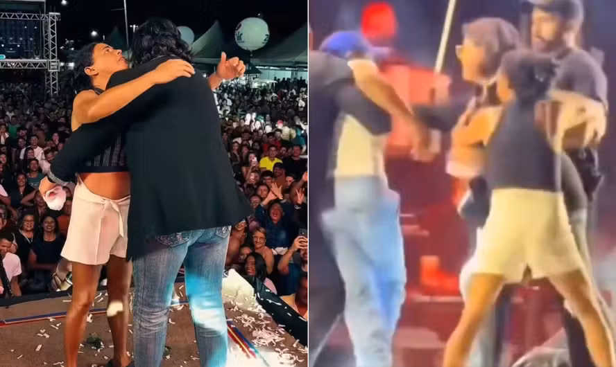 Roberta Miranda esclarece confusão com soco e chute após abraço em fã durante show: 'Ação e reação'