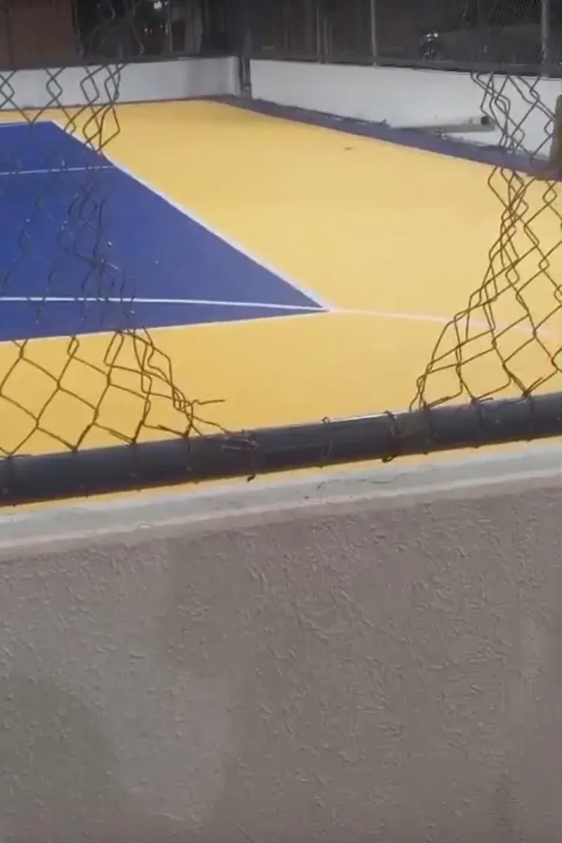 Parque Linear do Benedito Bentes registra dano em quadra um dia após inauguração