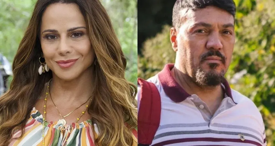 Belo comenta pela 1ª vez beijo em Viviane Araújo na novela Três Graças
