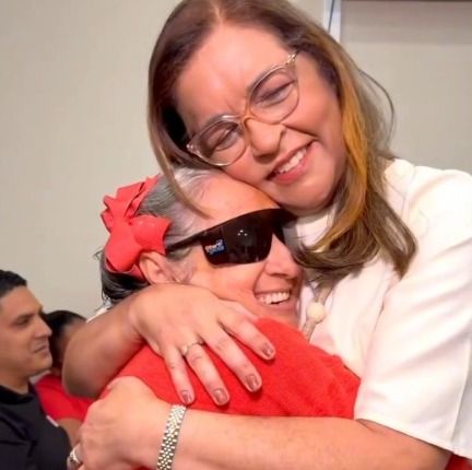 Eudócia Caldas destaca impacto do 'Olhar da Gente' e celebra avanço de cirurgias de catarata em Alagoas