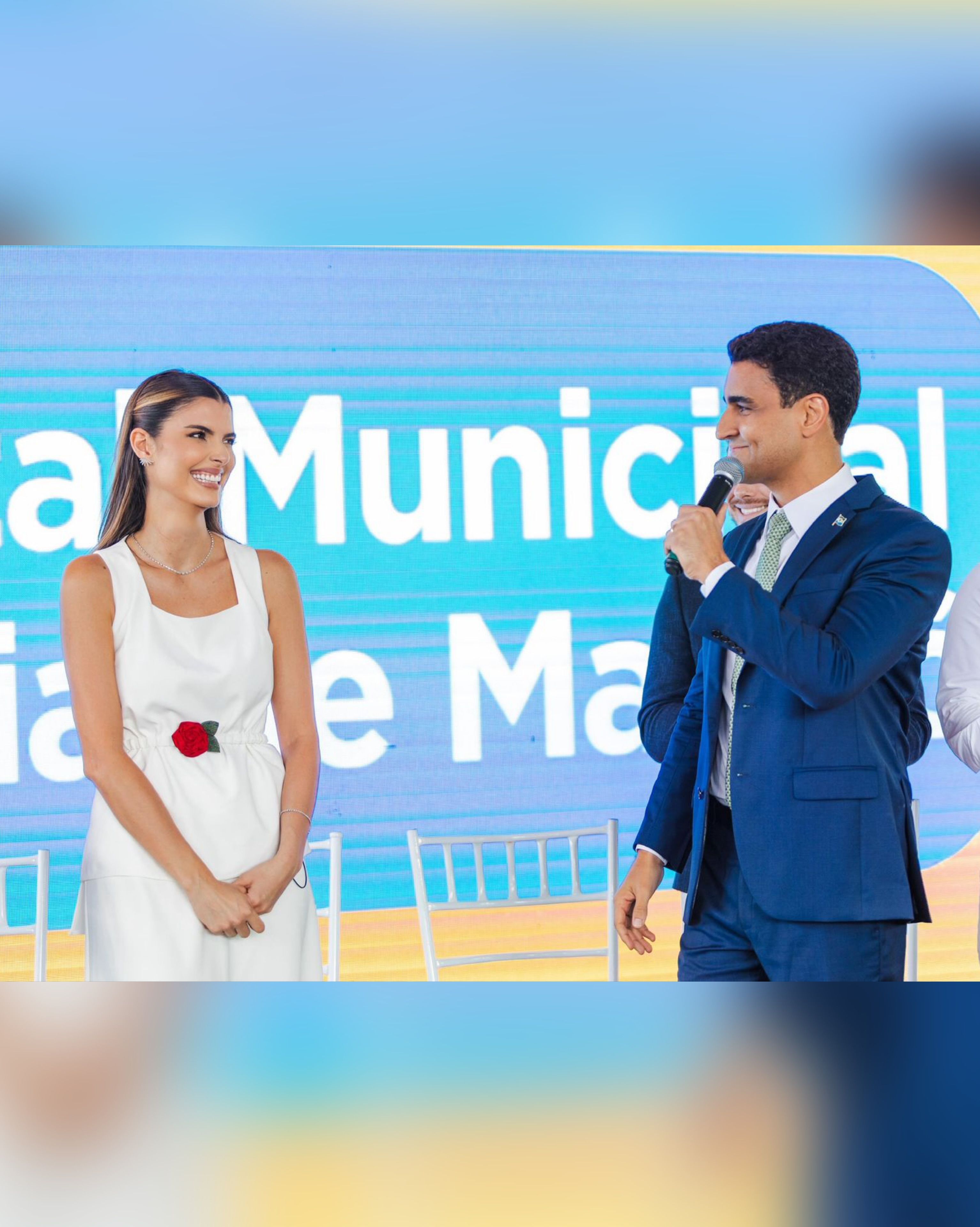 Marina Candia e prefeito JHC reforçam apoio à maceioense Rafa Jaqueira na Casa de Vidro do BBB 26