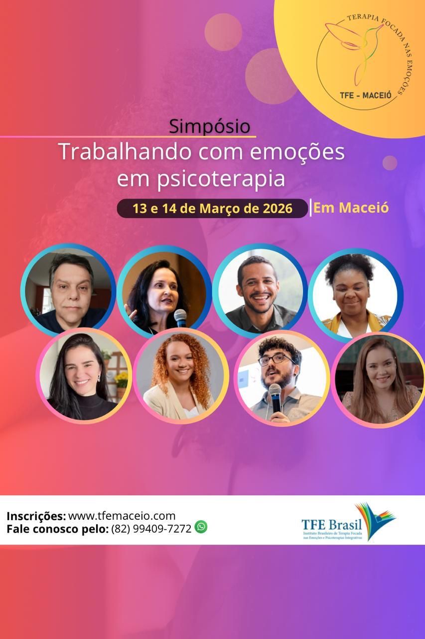 Maceió sediará o I Simpósio de Terapia Focada nas Emoções do Nordeste em março de 2026