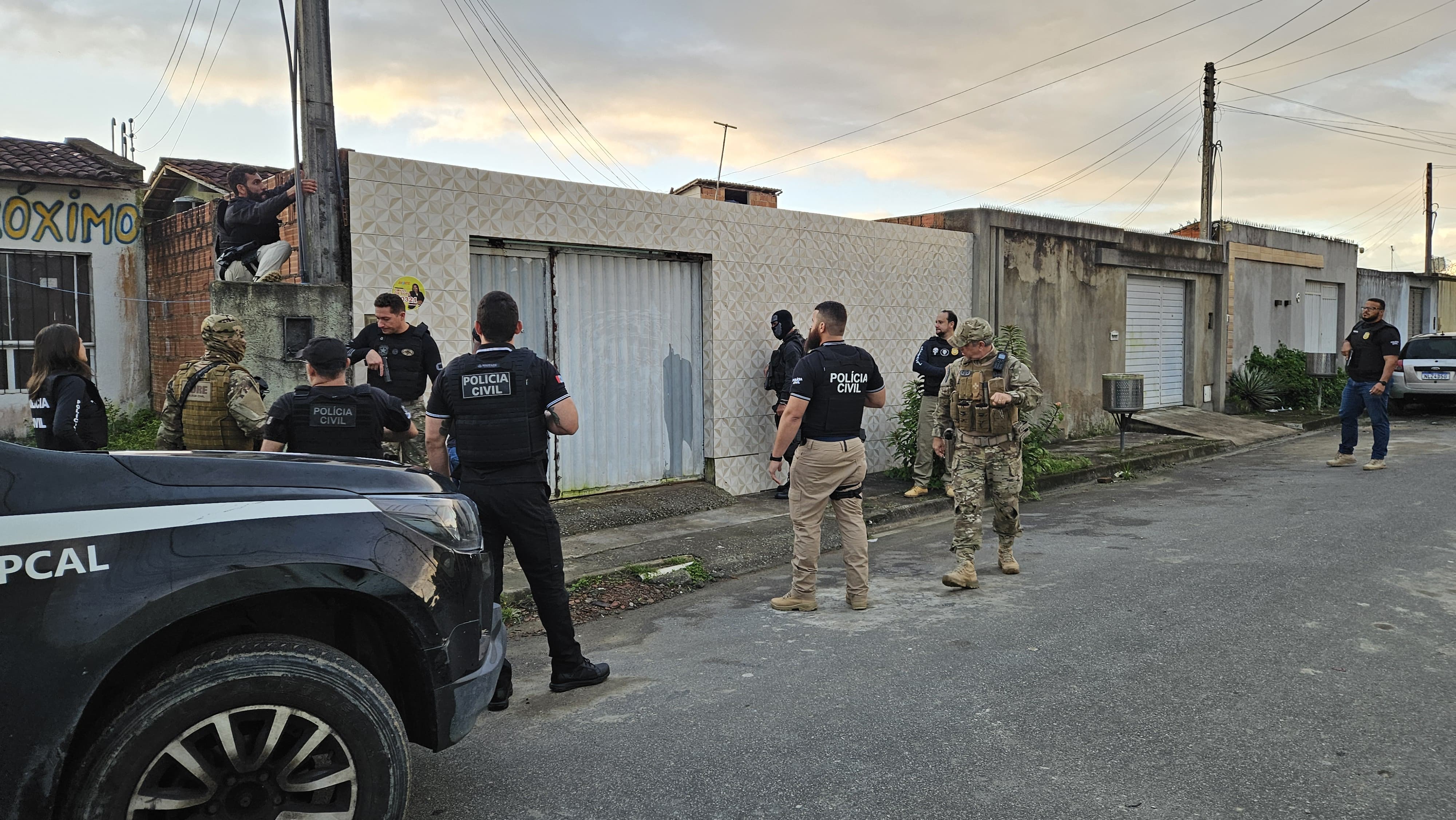 Operação policial prende envolvidos em homicídios em Maceió e interior