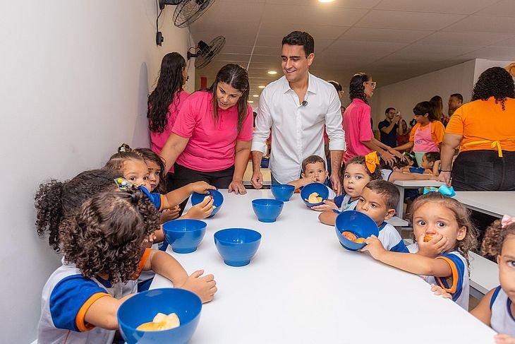 Primeira creche do Gigantinhos abre as portas para 1200 crianças da parte alta de Maceió