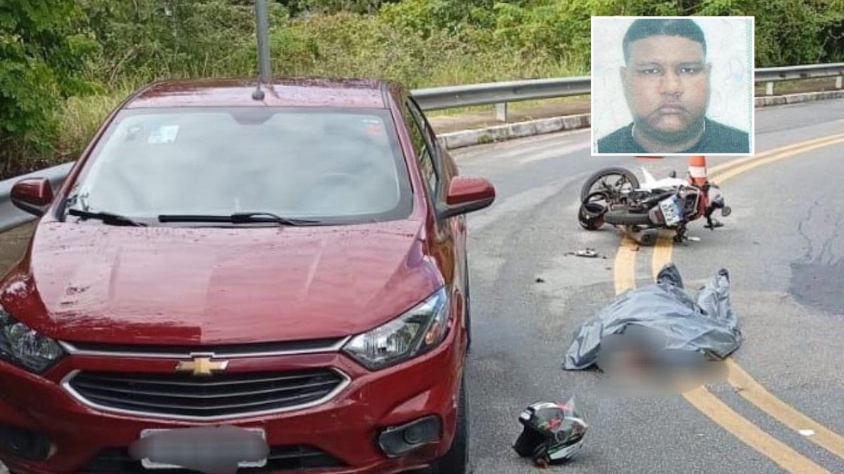 Motociclista morre em colisão com carro no bairro do Barro Duro, em Maceió