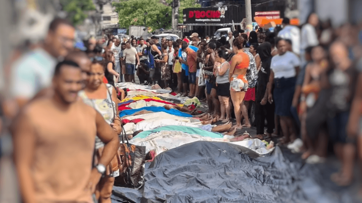 Megaoperação no Rio: de 99 corpos identificados, 40 eram de suspeitos de outros estados