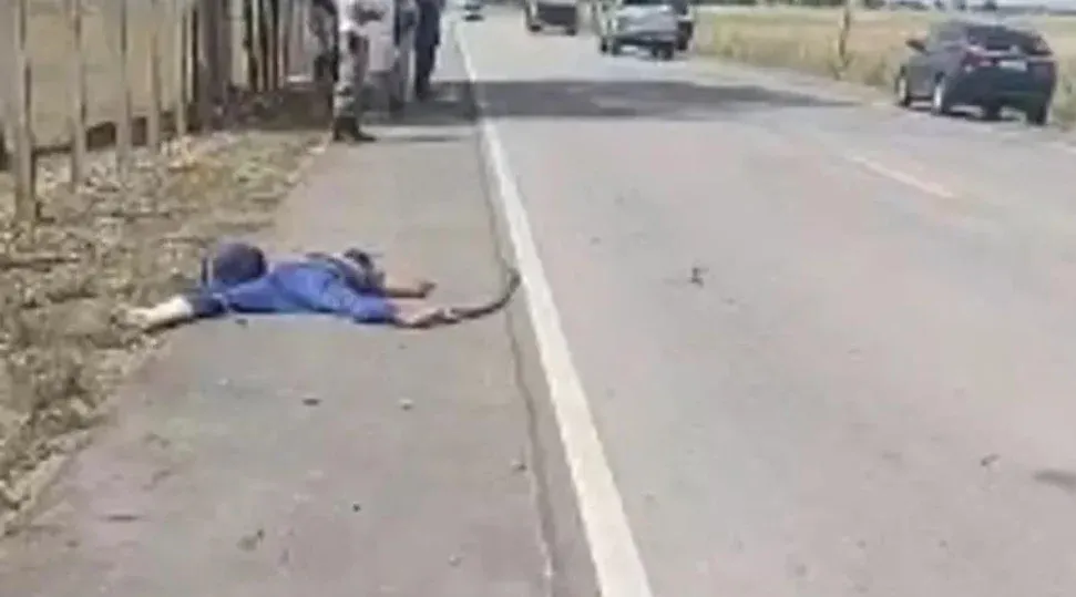 Motociclista morre após colidir contra cerca na zona rural de Igreja Nova