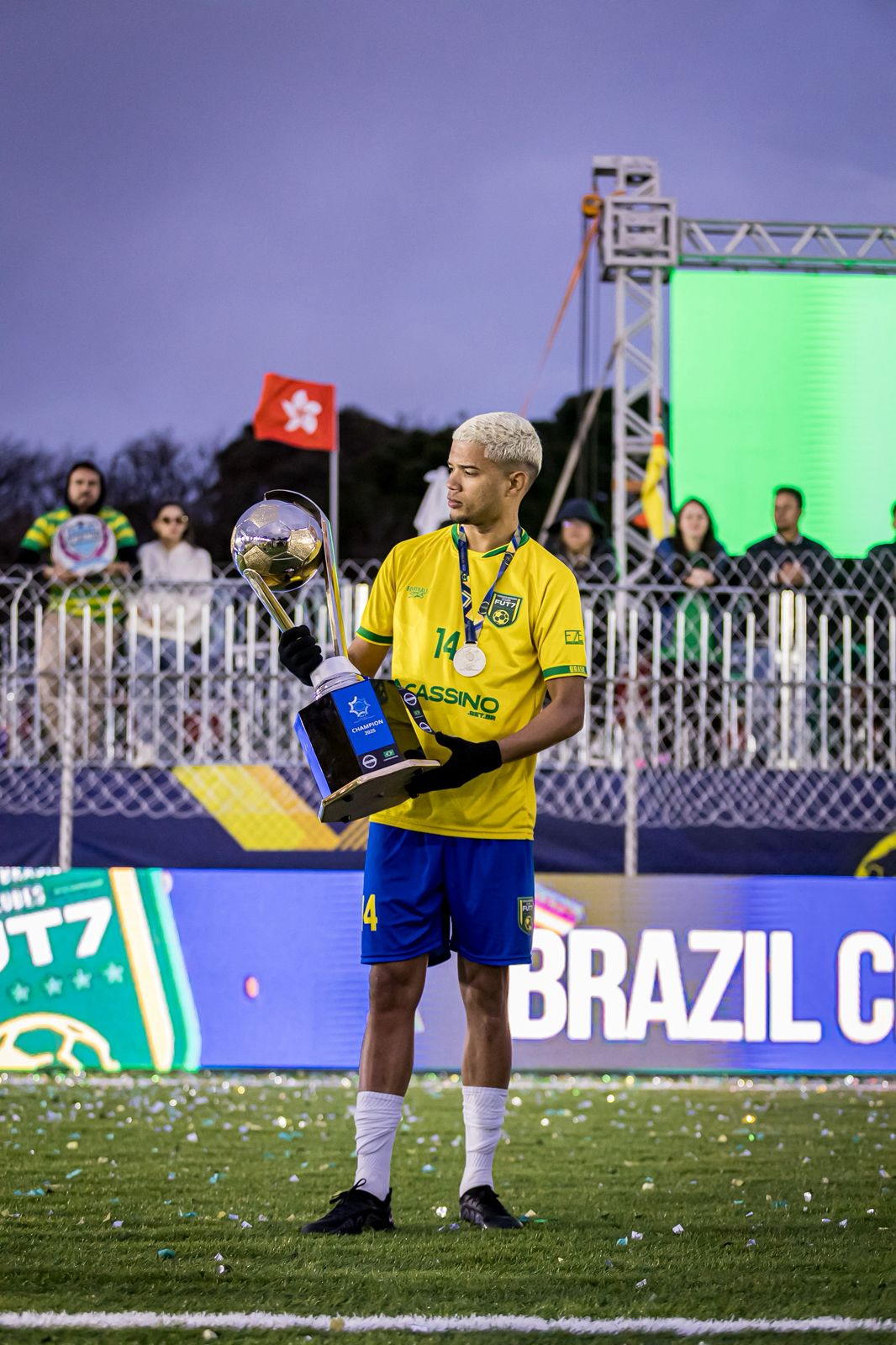 “Pato Alagoano” é o primeiro alagoano campeão mundial de futebol 7 em Curitiba