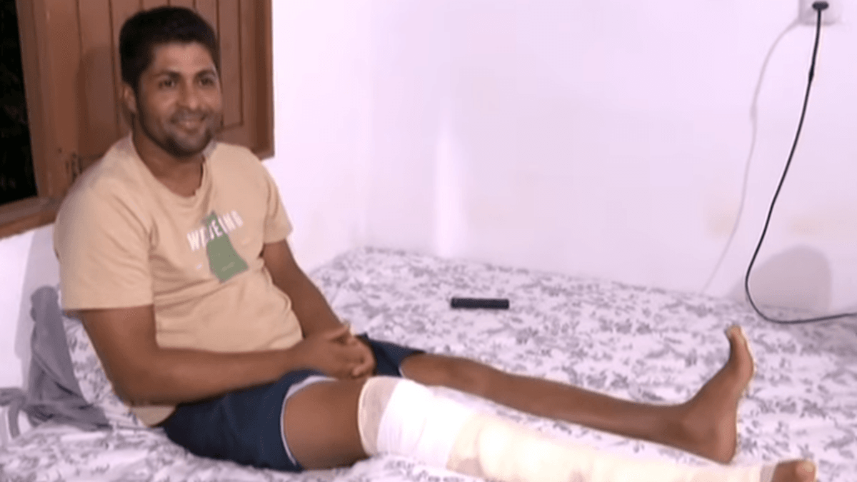 “Um milagre de Deus”: pedestre atropelado em Marechal se recupera após fraturar perna em quatro partes