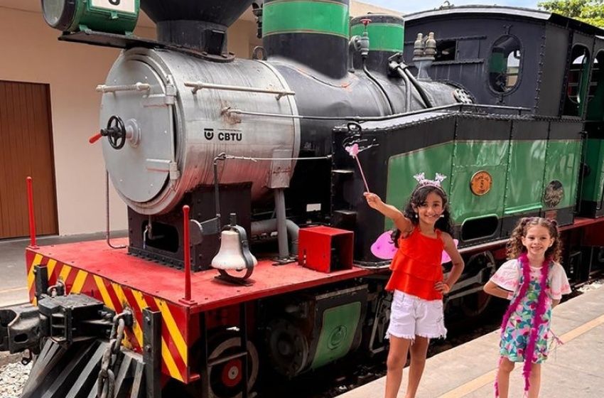 Trem das Crianças leva cultura e diversão sobre trilhos em Maceió