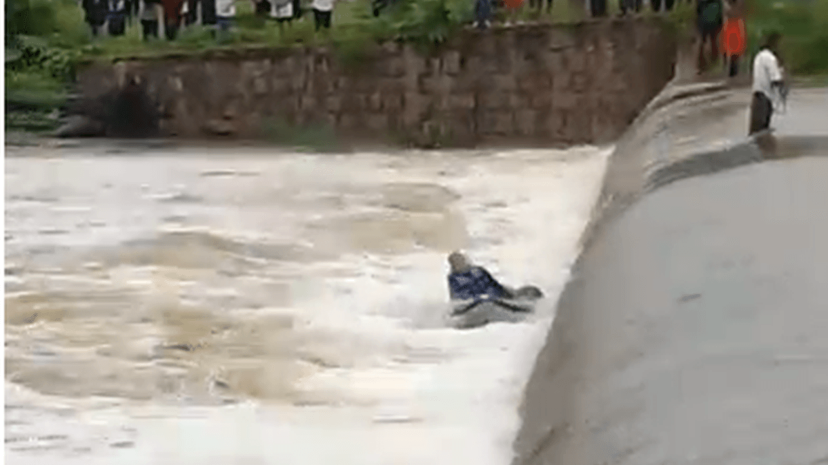 Vídeo mostra luta de Marcelo Lima antes de morrer afogado no Rio Paraíba