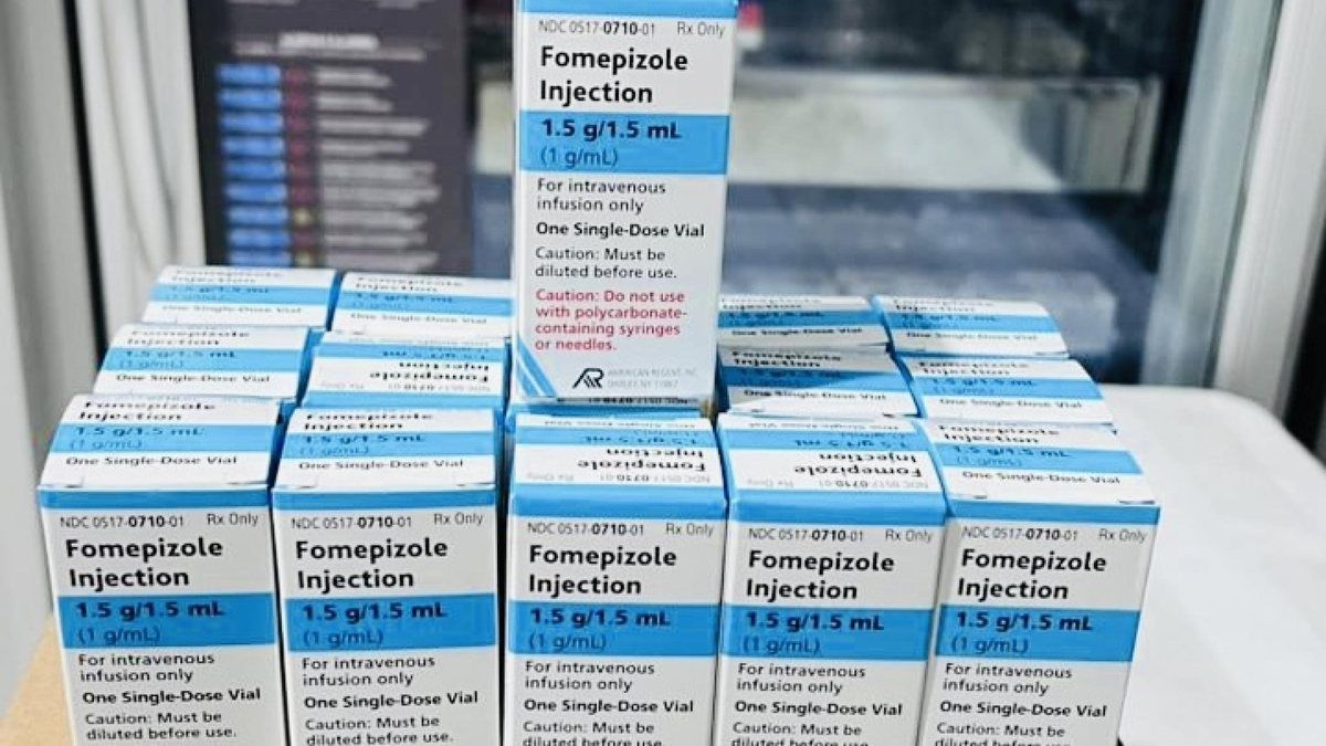 Alagoas recebe mais de 80 antídotos para casos de intoxicação por metanol