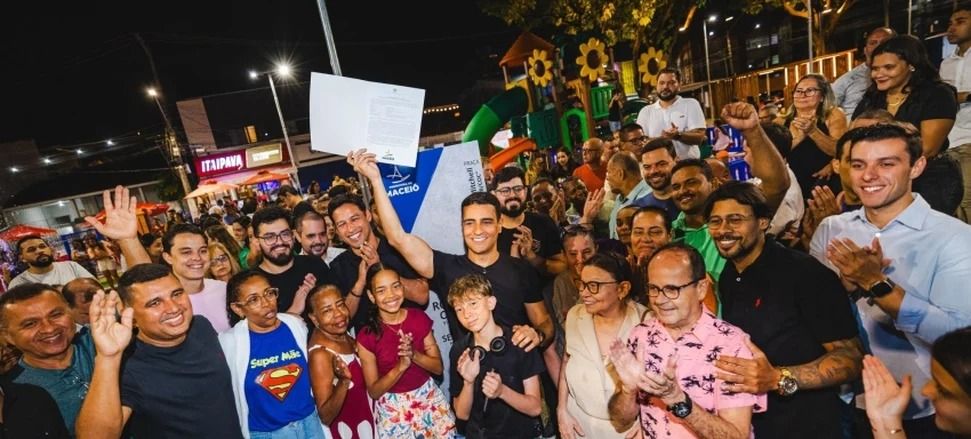 JHC amplia áreas de lazer em Maceió com entrega de praça completa e food park no Santo Eduardo