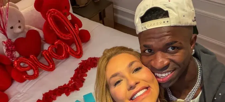 Assumidíssimos! Vini Jr. e Virgínia aparecem juntos em post romântico no Instagram