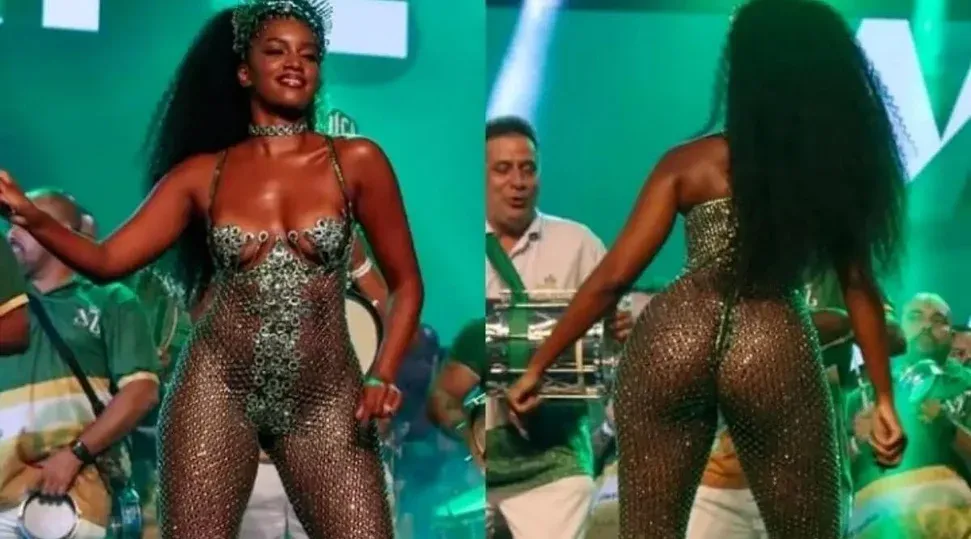 Livre, leve e solta: IZA ousa na transparência e arrasa na Cidade do Samba