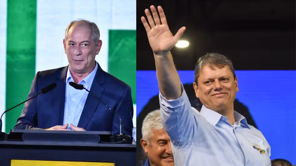 Ala do centrão defende Ciro Gomes como vice de Tarcísio em 2026