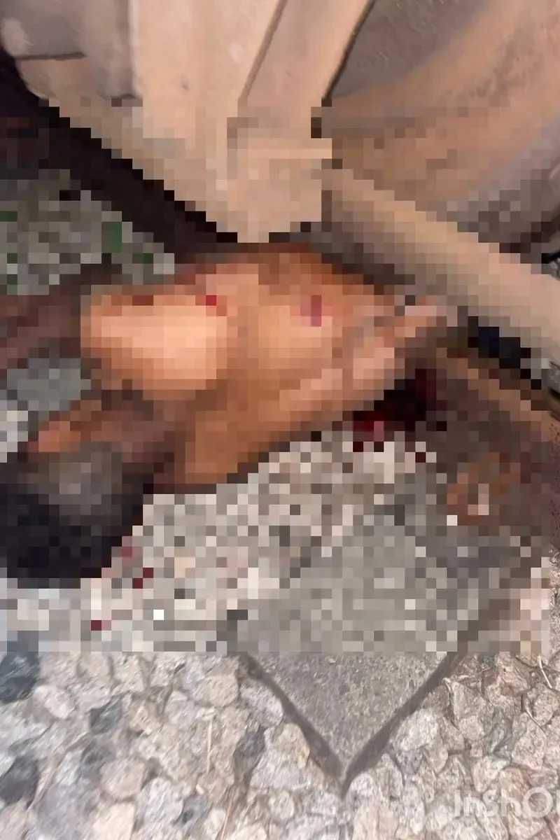 Homem atropelado estava sentado nos trilhos com a esposa e a empurrou ao ouvir o trem