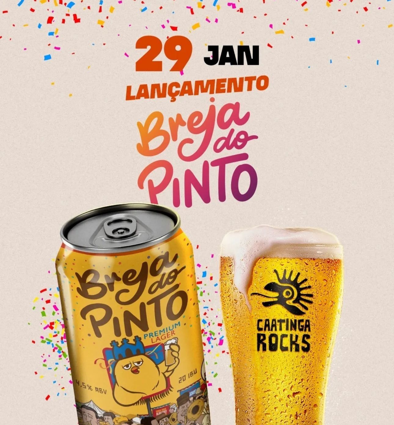 Bloco Pinto da Madrugada lança cerveja oficial “Breja do Pinto” nesta quinta-feira (29)